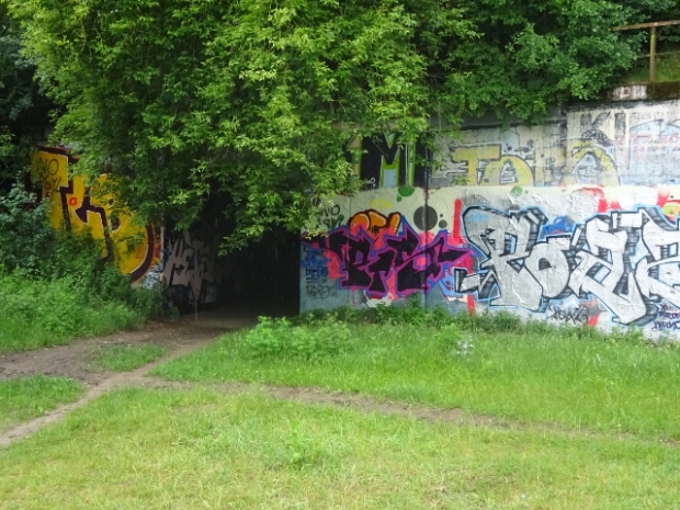 ehem. EÜ Knoten Wuhlheide NW Kurve / Waldweg N Wasserwerk