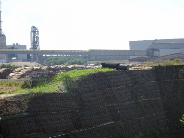 Transportanlagenbrücke / Industriegelände