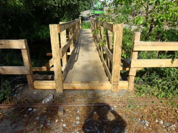 Fußwegbrücke / Erpe