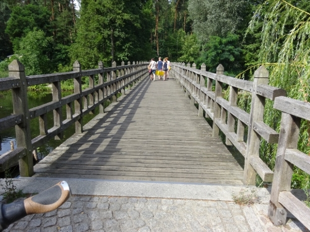 Fußgängersteg Hessenwinkel ( Russenbrücke ) / Ursprungsspree