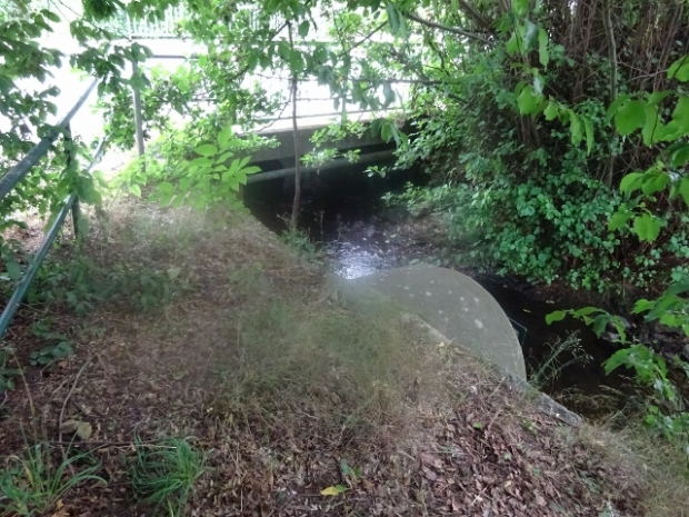 Neue Straßenbücke / Harlinger Bach