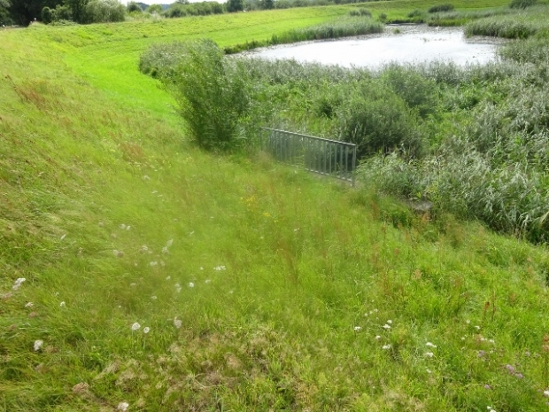 K 13 Kreisstraßenbrücke / Nebengraben zum Hauptabzugsgraben
