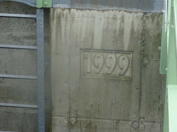 Arbeitswegbrücke am Sperrwerk / Dove - Elde