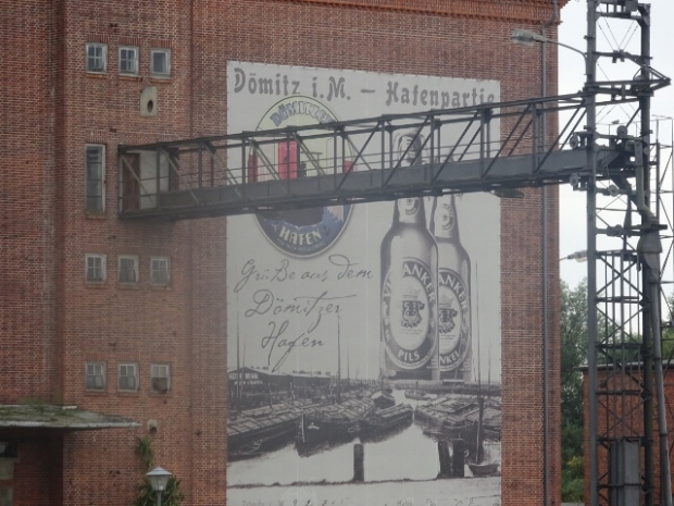 Verladebrücke am Hafen von Dömitz