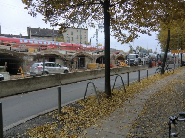 EÜ Strecke Berlin - Erkner - Frankfurt Oder / Lagerräume in Wiederherrichtung