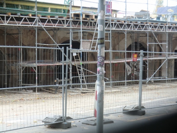 EÜ Strecke Berlin - Erkner - Frankfurt Oder / Lagerräume in Wiederherrichtung