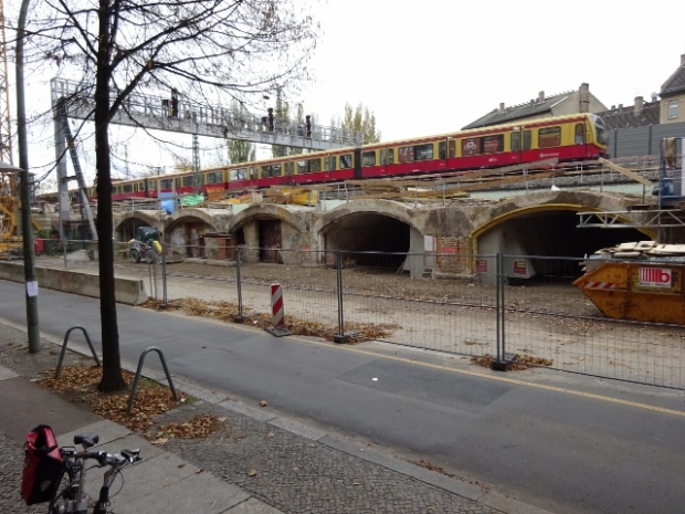 EÜ Strecke Berlin - Erkner - Frankfurt Oder / Lagerräume in Wiederherrichtung