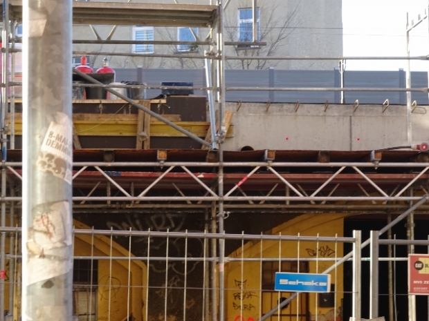 EÜ Strecke Berlin - Erkner - Frankfurt Oder / Lagerräume in Wiederherrichtung