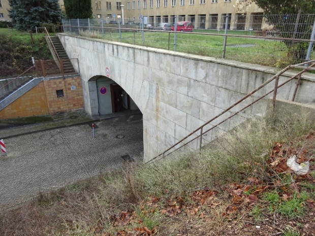 Betriebsstraßenbrücke / Zufahrt zum ehemaligenFrachthof