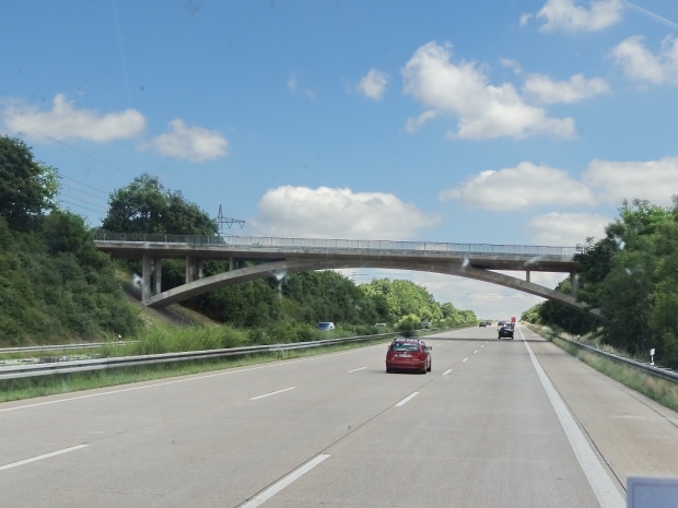 L1071 Gösener Straßenbrücke / A 9 Autobahn Berlin - München