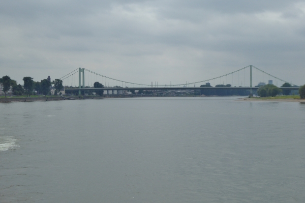 Brücke Köln-Mülheim, Bl. v. Norden