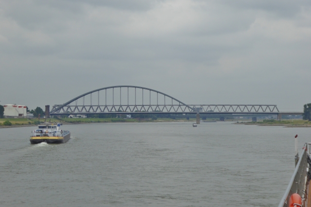 Hammer Eisenbahnbrücke, Bl. v. Norden