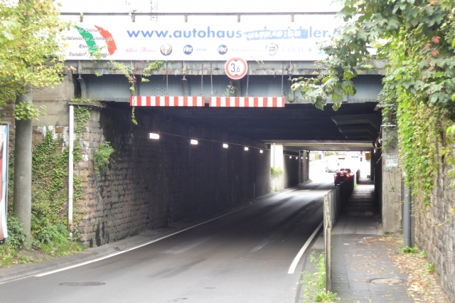 Südlicher Tunnel, Bl. v. Süden