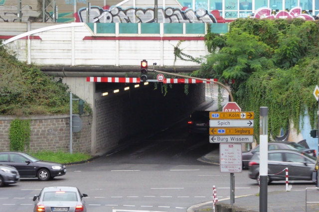 Unterführung, Bl. v. Norden