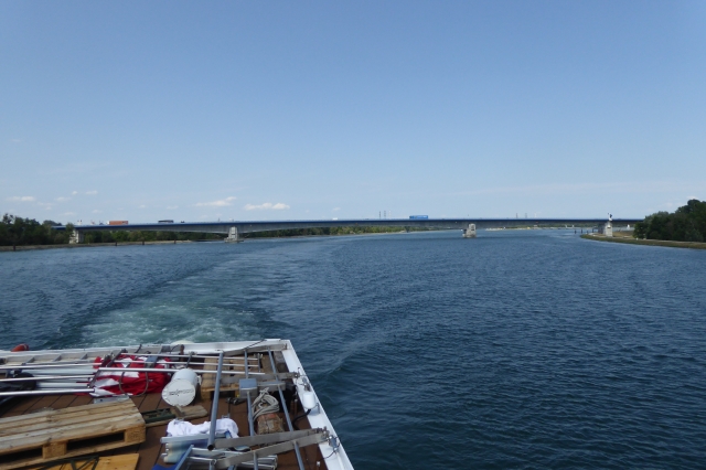 Pont-Pierre-Pflimlin, Bl. v. Süden