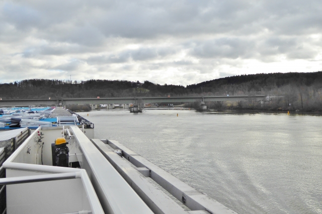 Eisenbahnbrücke Poikam, Bl. v. Westen