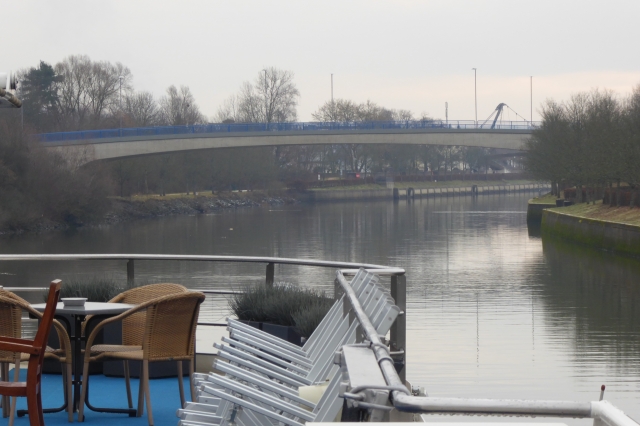 Brücke Kelheim West, Bl. v. Westen