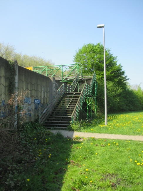 Östliche Treppe, Blick von Süden
