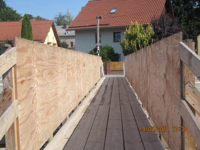 Behelfsbrücke Rodewisch