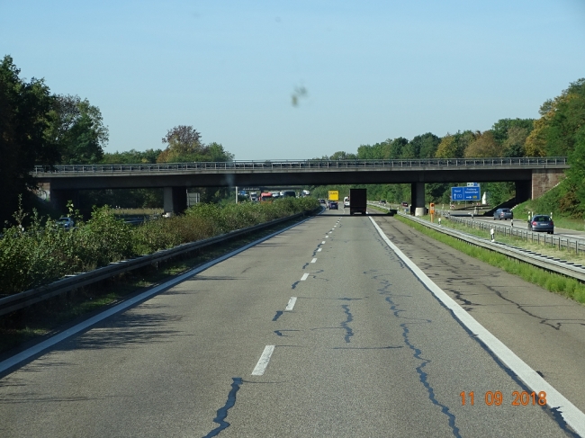 Autobahnkreuz Freiburg-Mitte