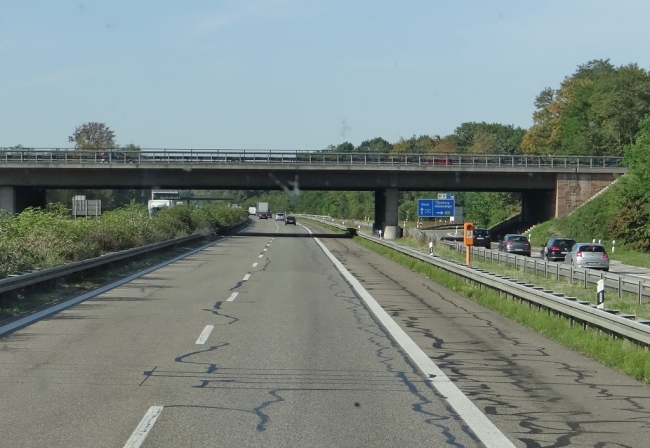 Autobahnkreuz Freiburg-Mitte