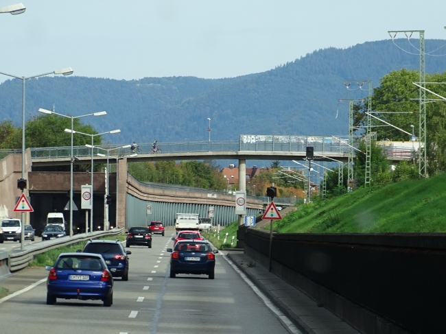 B31 Brücke Freiburg Bergäckerstr.