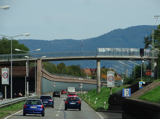 B31 Brücke Freiburg Bergäckerstr.