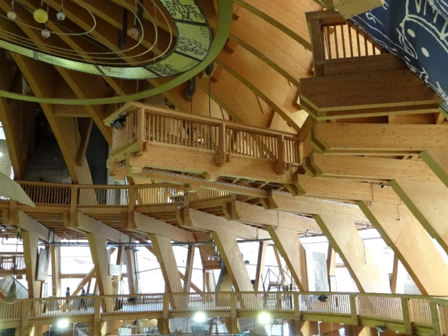 Brücke im Jahrtausendturm Magdeburg