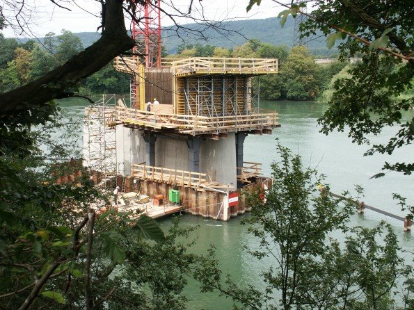 Blick vom schweizer Ufer