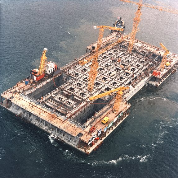 Offshoretransport Ankerblockcaisson