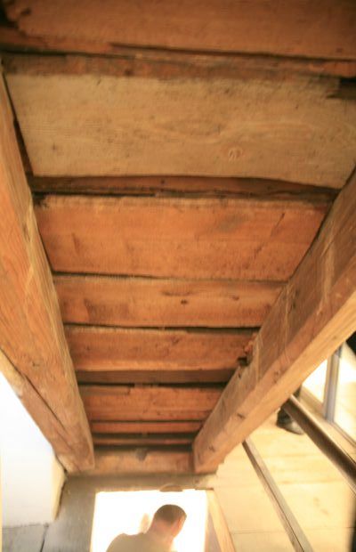 Brückenturmmuseum, Treppe von unten