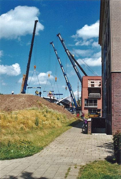 Montage des Überbaus