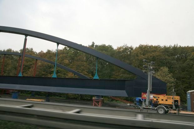 Vorbereitungen zum Transport am Sonntag morgen