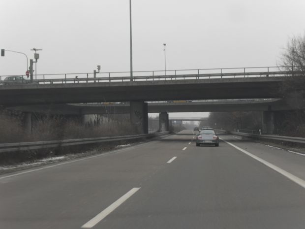 die oberen Brücken vob Süden aus