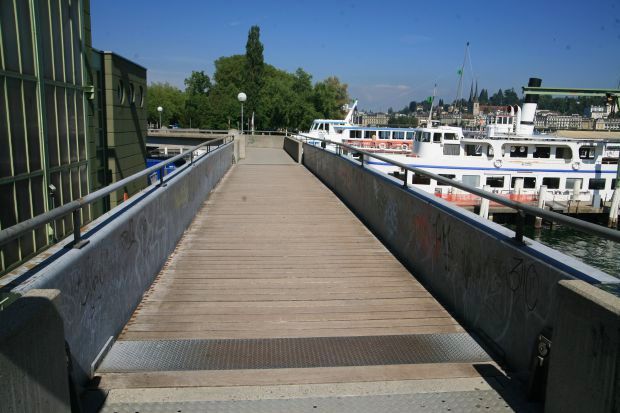 Mittelteil der Brücke