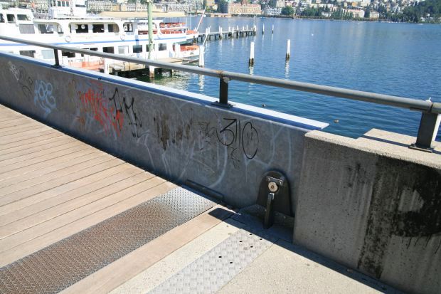 Mittelteil der Brücke