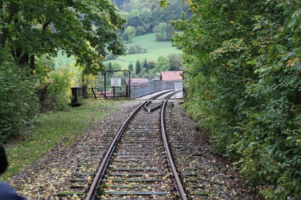 nördliche Auffahrt zur Brücke