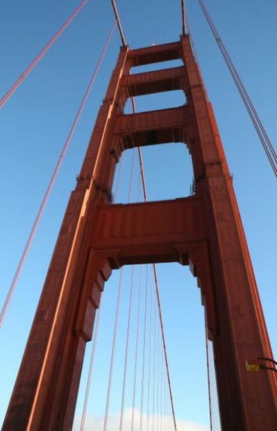 Fahrt über die Golden Gate Bridge