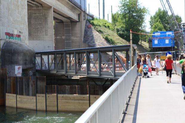 Provisorium für Umbau