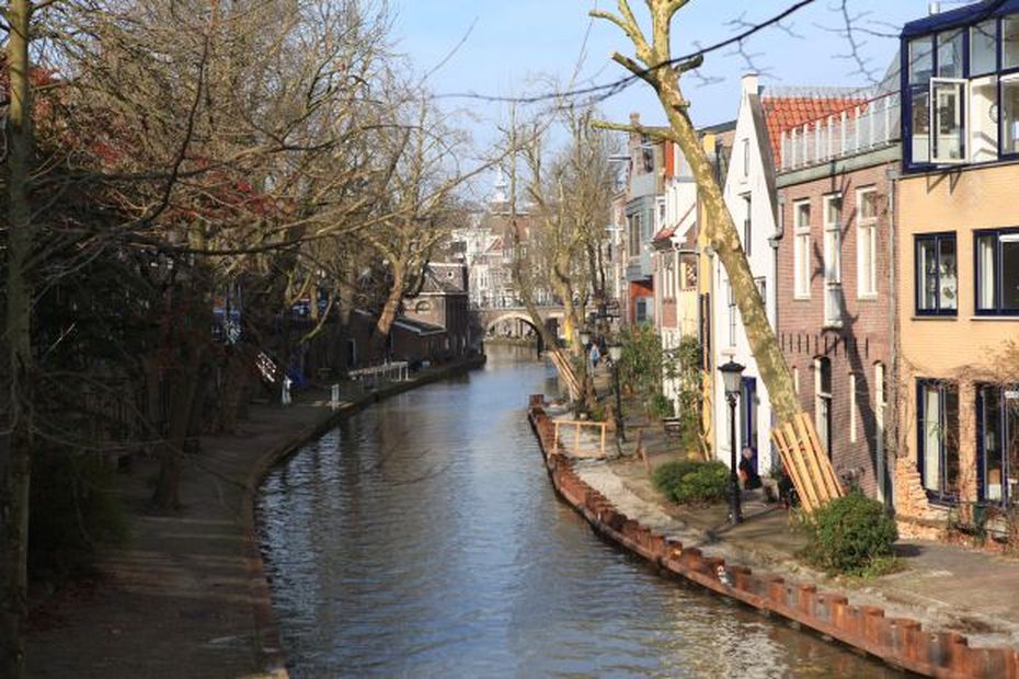 Blick in die Oude Gracht Richtung Vollersbrug