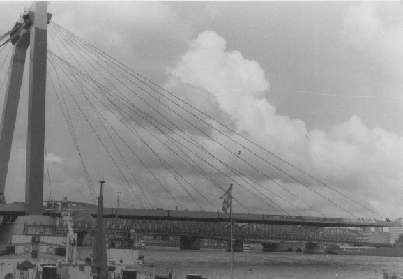 Brücke im Bau