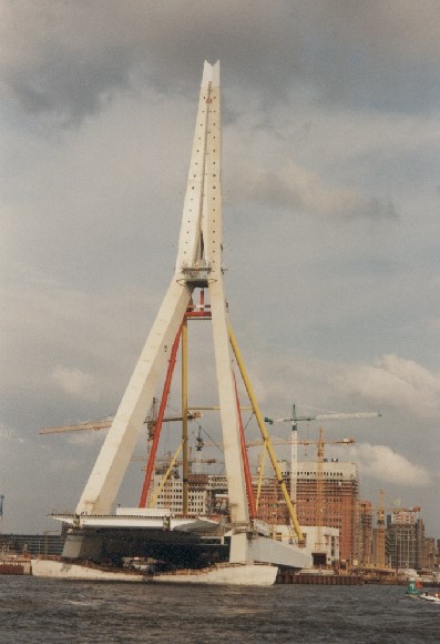 Brücke im Bau