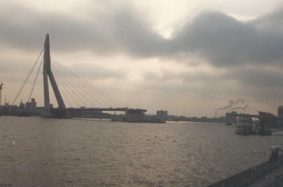 Brücke im Bau