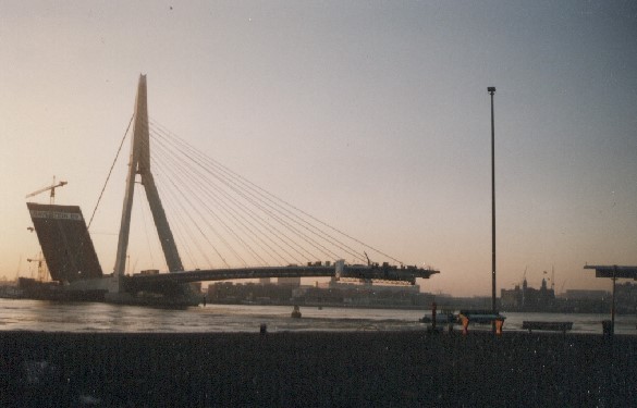 Brücke im Bau