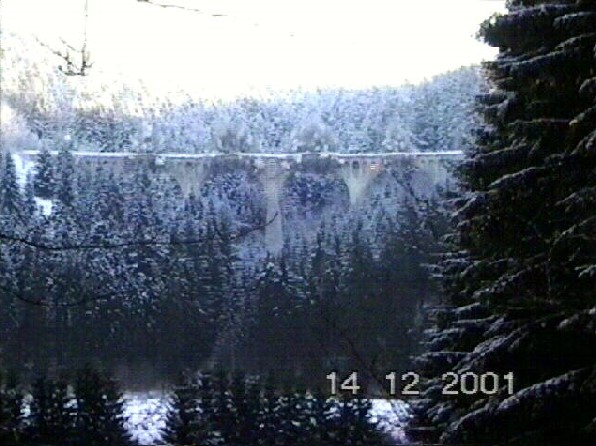 Die Sprengung des Viadukts