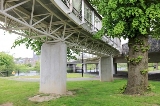 Fußgängerrampe