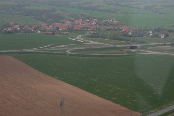 Foto aus einem Hubschrauber