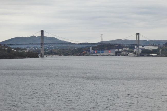 Sotra-Brua, Blick von N