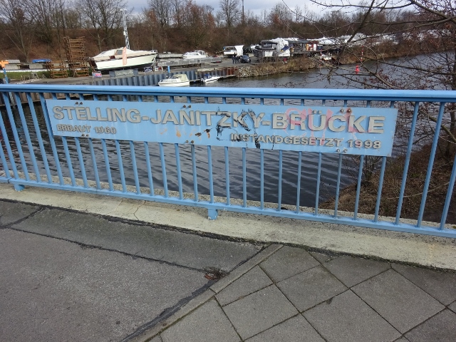 Stelling-Janitzky-Brücke / Teltowkanal