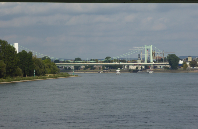 Brücke Köln-Mülheim, Blick v. Süden